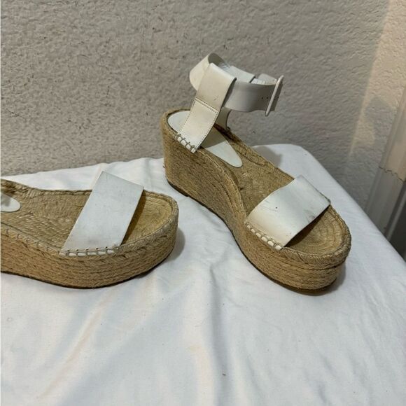 Vince Abby Leather Espadrille Sandal 7 M - Picture 3 of 11